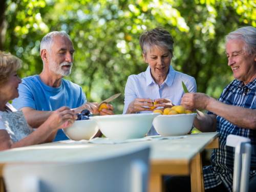 Nutrition and Kosher meals in senior living communities